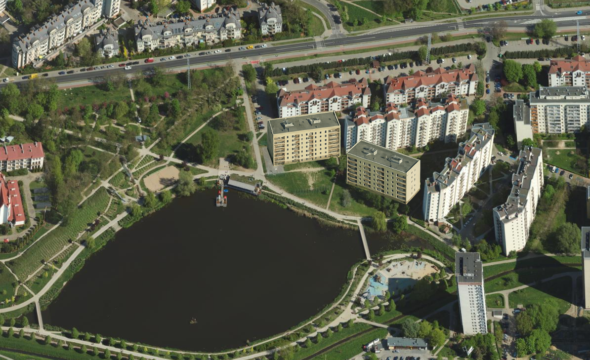 Wizualizacja planowanej zabudowy Balatonu